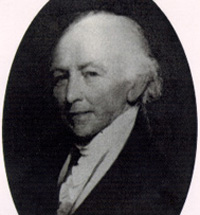 A black and white bust portrait of Samuel Allyne Otis as an older man. He is well dressed and presents himself in this portrait as a distinguished gentleman.